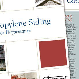 Polypropylene Siding — Certified for Performance - Vinyl Siding ...
