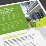 image of brochure for Polymeric siding products that stand up to the storm